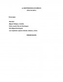 LA INDEPENDENCIA DE MÉXICO (Obra de teatro)