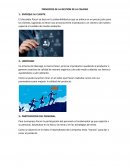 PRINCIPIOS DE LA GESTION DE LA CALIDAD. El chocolate Pacari