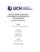 Técnica de análisis de situación en empresas