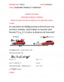 FÍSICA . TRABAJO Y ENERGIA