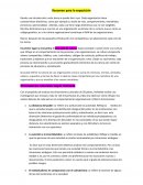 Resumen para la exposición