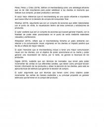 Merchandising según autores. Página 1