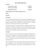 Análisis PESTEL de la Universidad Tecnológica del Perú