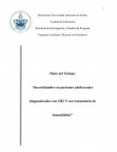 Incertidumbre en pacientes adolescentes diagnosticados con ERCT con tratamiento de hemodiálisis