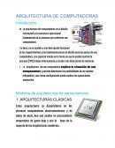 Arquitectura de computadoras