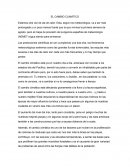 EL CAMBIO CLIMÁTICO