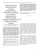 Diseño de procesos estandarizados de recepción, almacenamiento, alistamiento y despacho de la empresa Megacerámica de Barrancabermeja, mediante la aplicación del estudio de métodos y tiempos