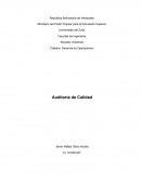 Auditoria de Calidad