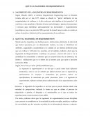 QUÉ ES LA INGENIERÍA DE REQUERIMIENTOS