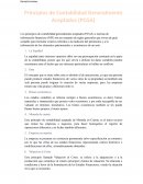 Principios de Contabilidad Generalmente Aceptados