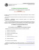 LEY GENERAL DE SOCIEDADES MERCANTILES