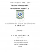 LIDERAZGO ADMINISTRATIVO; LA MOTIVACIÓN, IMPORTANCIA Y APLICACIÓN EN LAS ORGANIZACIONES