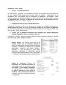 ¿Qué es un estado financiero?