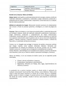 Gestión del Riesgo. Empresa: Fábrica de Medios