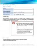 Formato: Casa de la calidad