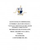 VENTAJAS Y DESVENTAJAS DEL USO DE INTERNET COMO FUENTE