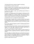 Preguntas enfermería