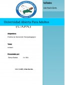 Práctica de Intervención Psicopedagógica