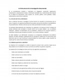 Estructura de la Investigación documental