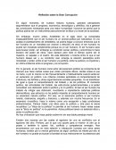 Reflexión sobre la Gran Corrupción