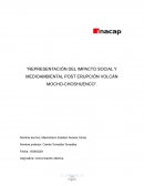 REPRESENTACIÓN DEL IMPACTO SOCIAL Y MEDIOAMBIENTAL POST ERUPCIÓN VOLCÁN MOCHO-CHOSHUENCO