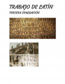 TRABAJO DE LATÍN