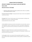 TEORÍA SOCIOPOLÍTICA Y EDUCACIÓN