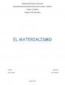 EL MATERIALISMO