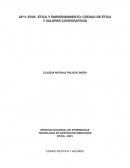 CÓDIGO DE ÉTICA Y VALORES CORPORATIVOS
