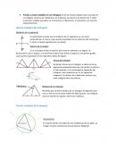 Matemáticas IIIPuntos y rectas notables en un triángulo