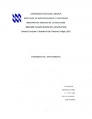 FENOMENO DEL CONOCIMIENTO