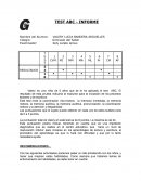 TEST-ABC - INFORME