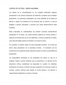 Control de lectura Baron Haussman