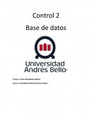 Control 2 Base de datos
