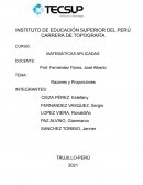 RAZONES Y PROPORCIONES