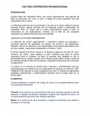 Cultura corporativa organizacional