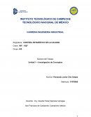 CONTROL ESTADÍSTICO DE LA CALIDAD