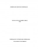 EMPRESAS DE SERVICIOS TEMPORALES