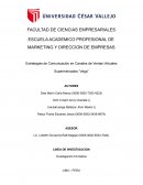 Estrategias de Comunicación en Canales de Ventas Virtuales Supermercados “Vega”