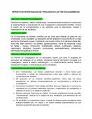 REPORTE DE INVESTIGACION DE TIPOLOGIA DE LOS TEXTOS ACADEMICOS