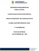 Inclusión Educativa