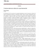 Construyendo una cultura de experimentación