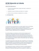 Atención al cliente