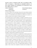 La psicología de 1850 a 1930 Foucault. Resumen