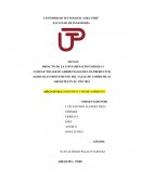 IMPACTO DE LA CONTAMINACIÓN MINERA Y CONFLICTOS SOCIO AMBIENTALES DE LOS PRODUCTOS AGRICOLAS PROVENIENTE DEL VALLE DE TAMBO ISLAY AREQUIPA EN EL AÑO 2019