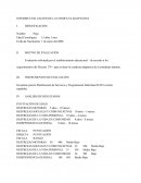 Informe Evaluación de la Conducta Adaptativa ICAP