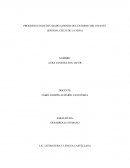 PROGRESO COGNITIVO DADO A PARTIR DEL ENTORNO DEL INFANTE