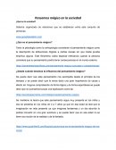 Pensamos mágico en la sociedad