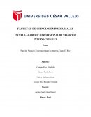 Plan de Negocio Exportador para la empresa Cacao El Rey