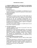 Suplencia de la queja